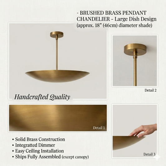 Mid Century Ceiling Light Fixture Pendant 6 Light Flush Mount Raw Brass Handmade Premium Quality Sputnik Chandelier Light Fixture