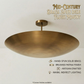 Mid Century Ceiling Light Fixture Pendant 6 Light Flush Mount Raw Brass Handmade Premium Quality Sputnik Chandelier Light Fixture