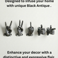 Set of 5 Gold Hand Gesture Wall Hooks - Funny Decorative Coat Hooks, Jewelry Hangers, Unique Home Decor