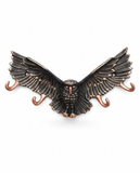 OWL Shape hook For Wall Mount -Aluminium Hook for Wall-Animal Theme Hooks Hangers Rack Organiser Walls Art Home Decor Hook for Storage, Living Room, Hallway