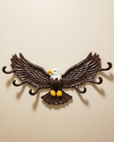 Bald Eagle Shape hook For Wall Mount-Aluminium Hook for Wall-Animal Theme Hooks Hangers Rack Organiser Walls Art Home Decor Hook for Storage, Living Room, Hallway