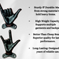 Set of 3 Hand Gesture Decorative Wall Hooks, 4 Inches High-Hang Loose-Rock On-Cross Fingers Gestures. Unique Stylish Key or Towel Hangers Backpack Hanger-Coat Hooks Home Decor for Storage