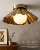 1950's Mid Century Italian Brass Diabolo Sconce, Raw Brass Finish Lamp