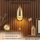 Luxury Brass Wall Sconce, Modern Bedside Wall Lamp, Minimalist Gold Mount Light, Bedroom Decor